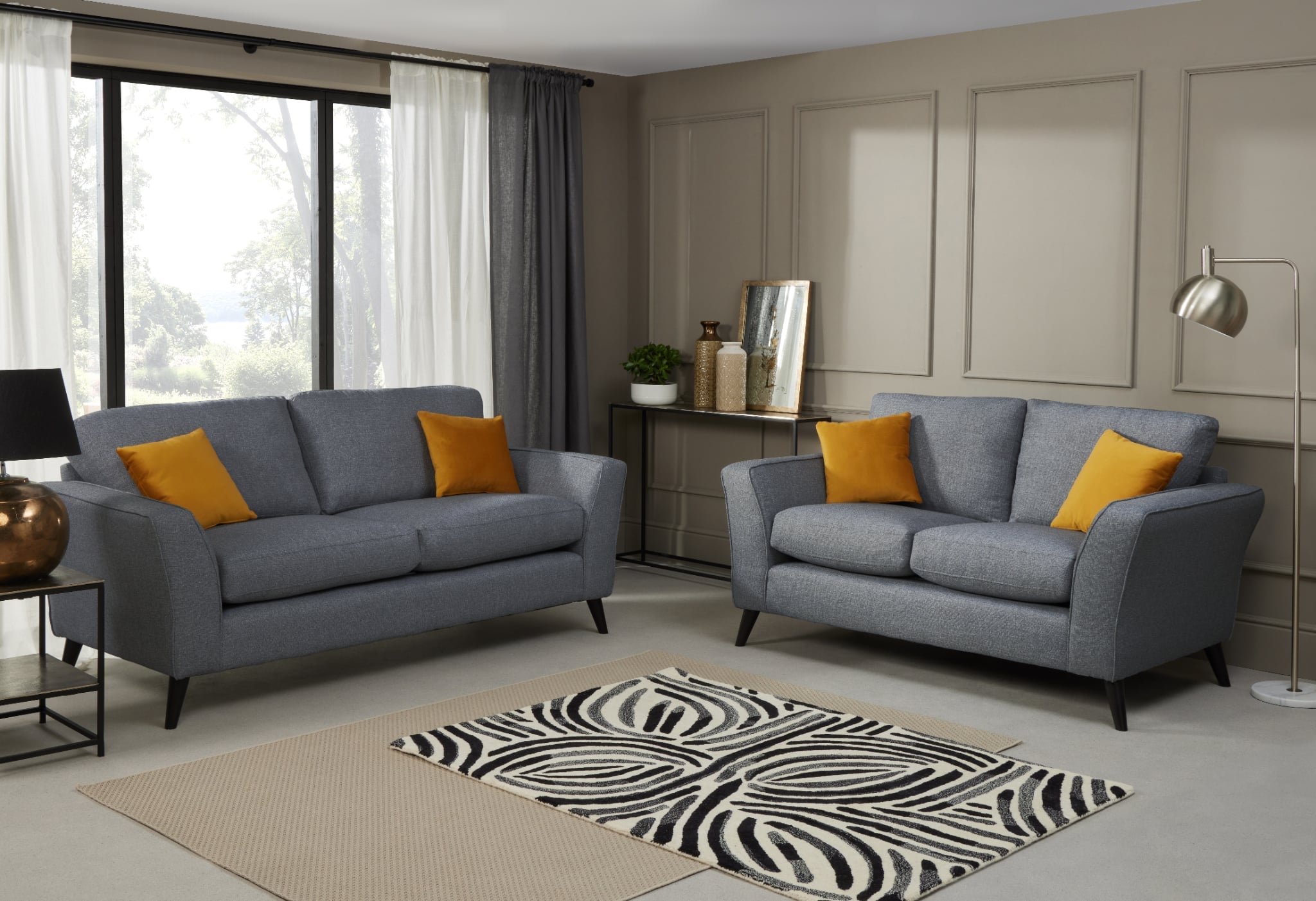 Libby 2 Seater Sofa - Denim