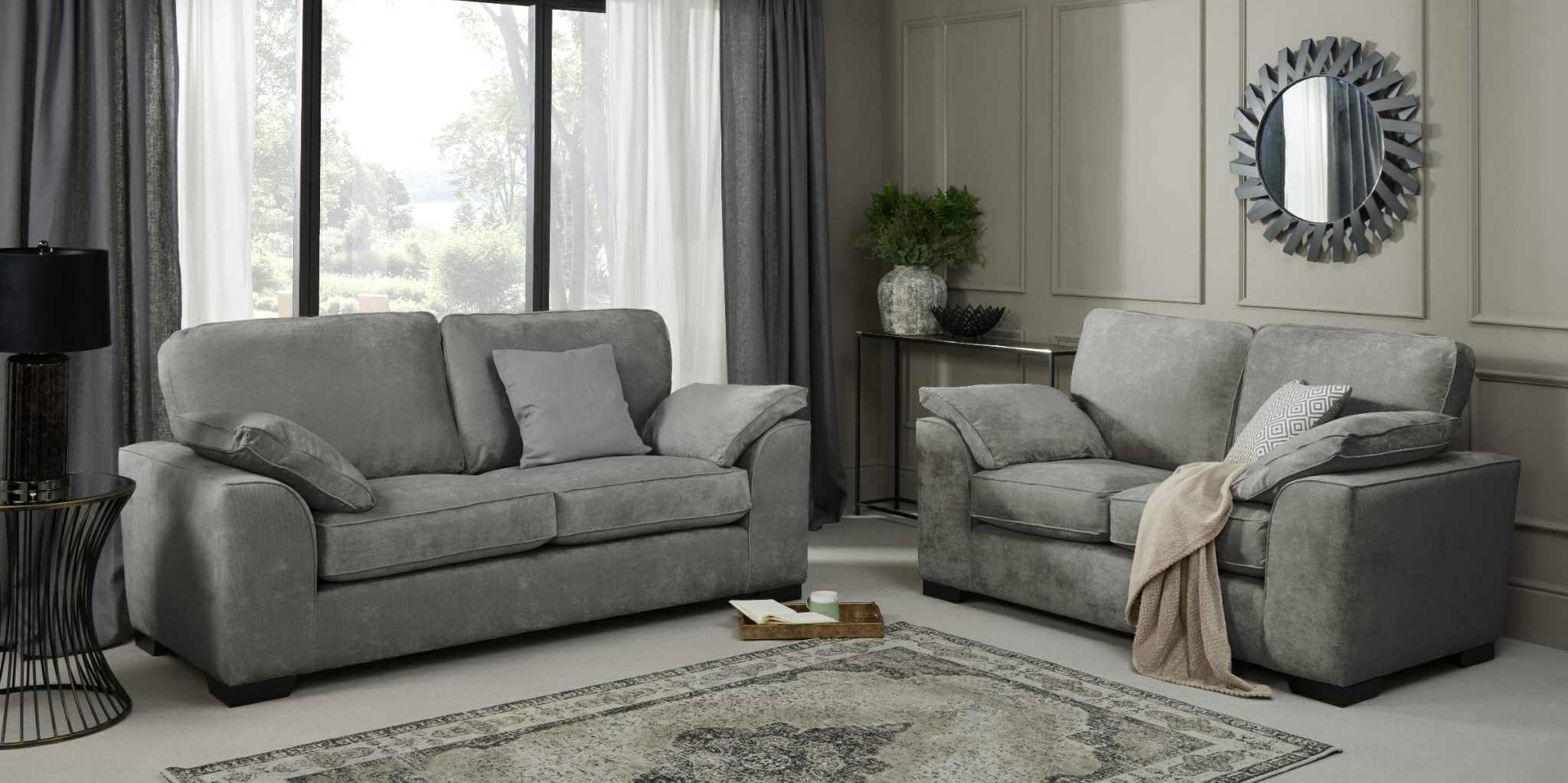 Lawson 3 Seater Sofa - Grey