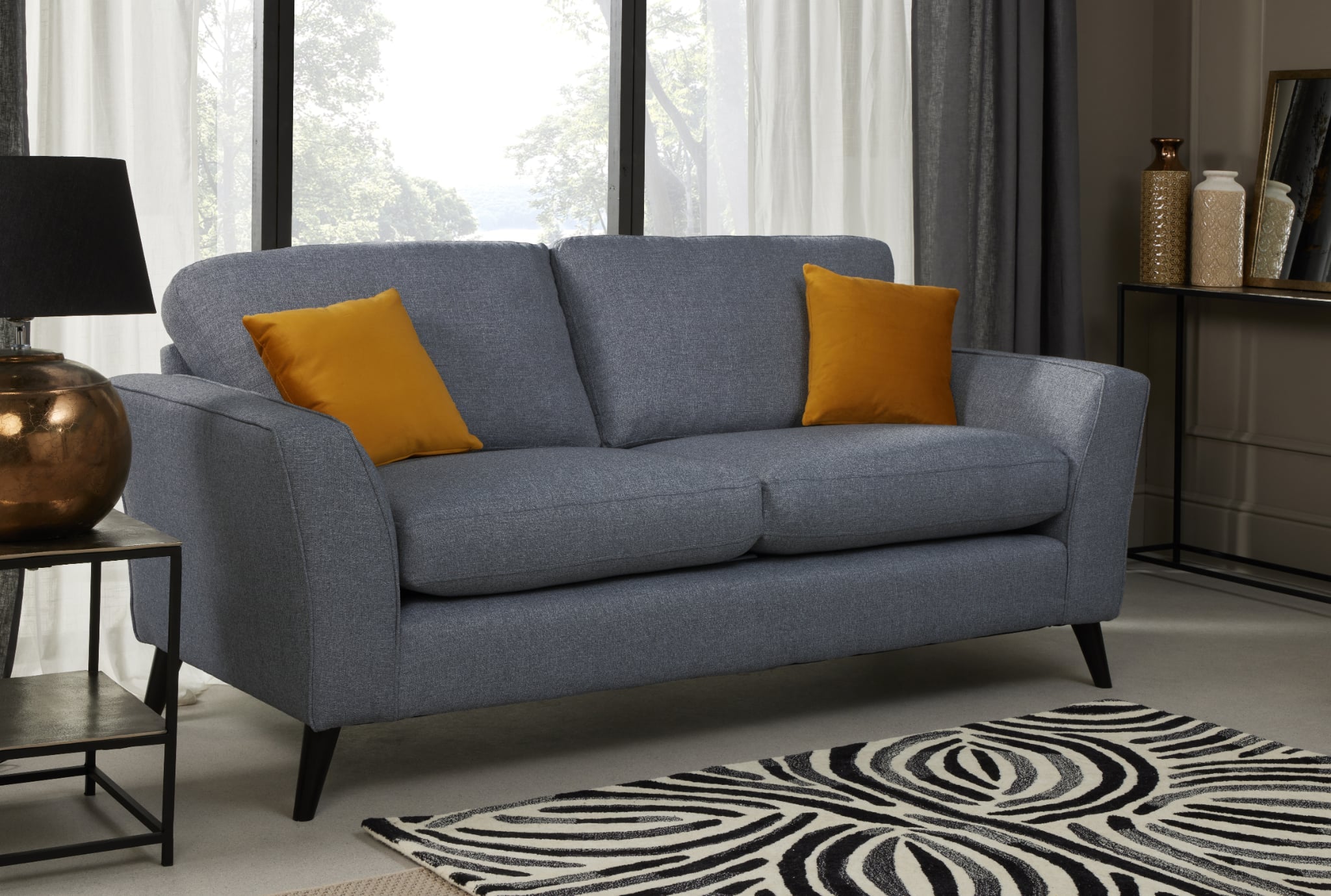 Libby 3 Seater Sofa - Denim