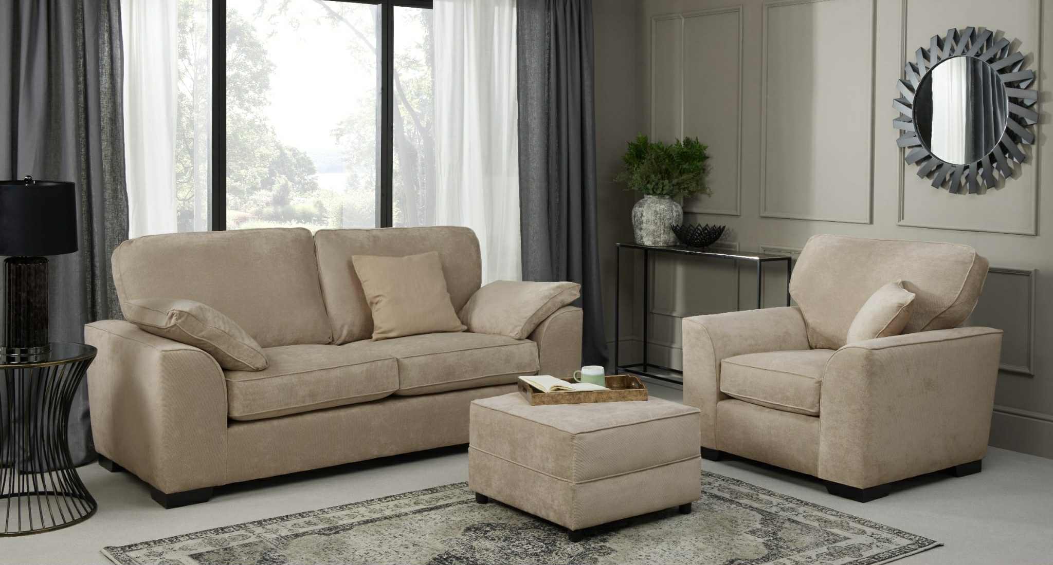 Lawson 3 Seater Sofa - Mink