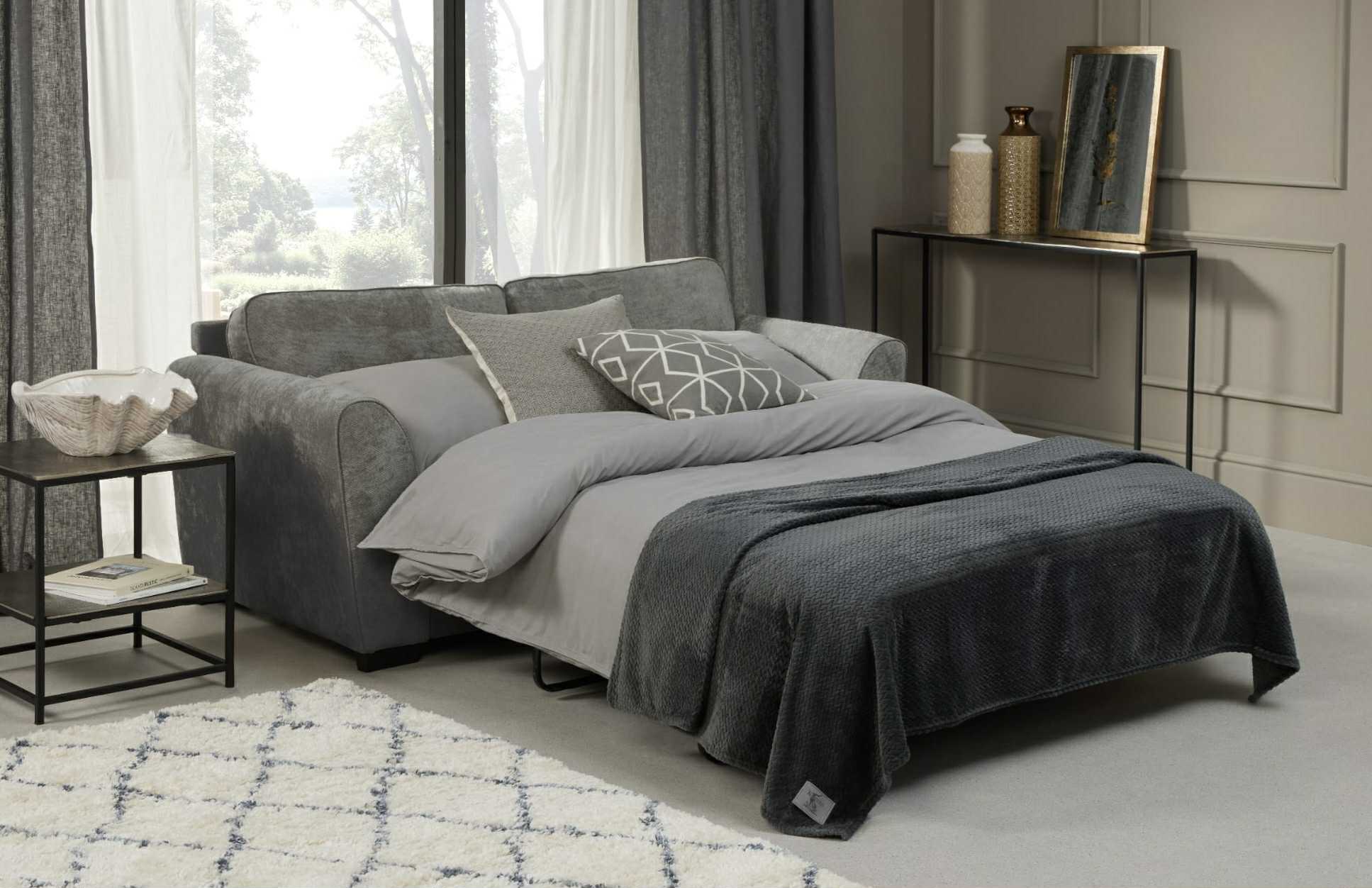 Roma Sofa Bed - Grey