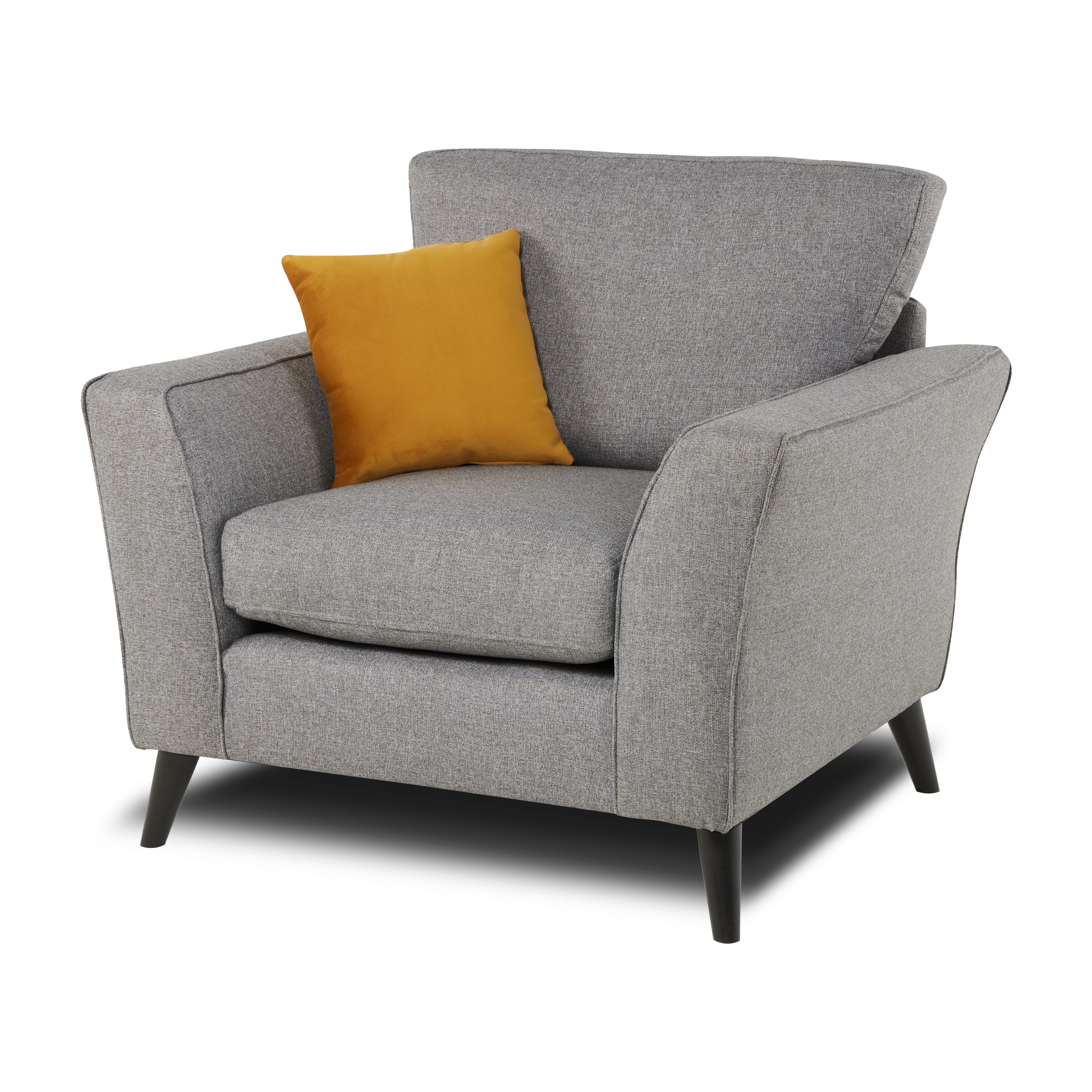 Libby Armchair - Charcoal