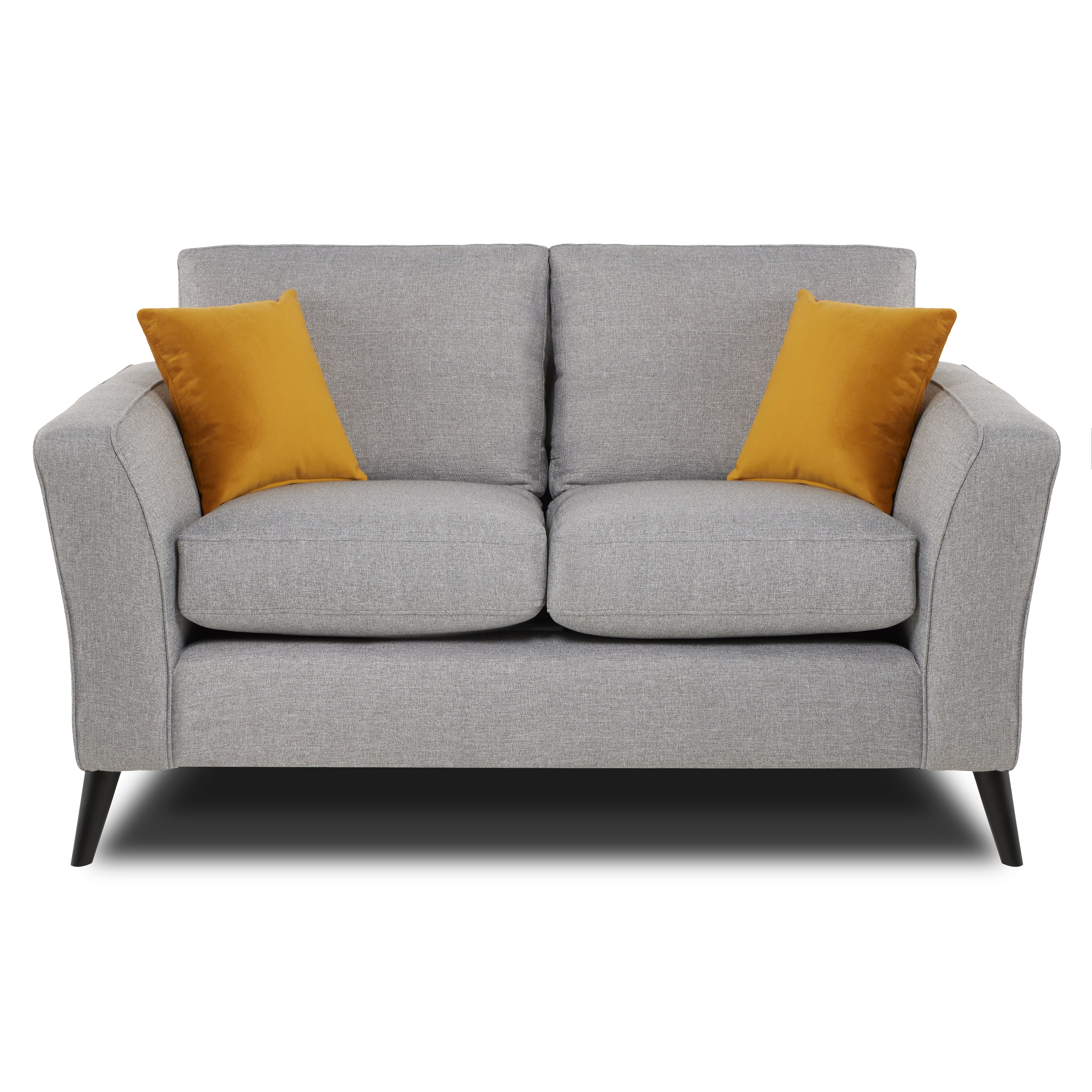 Libby 2 Seater Sofa - Silver