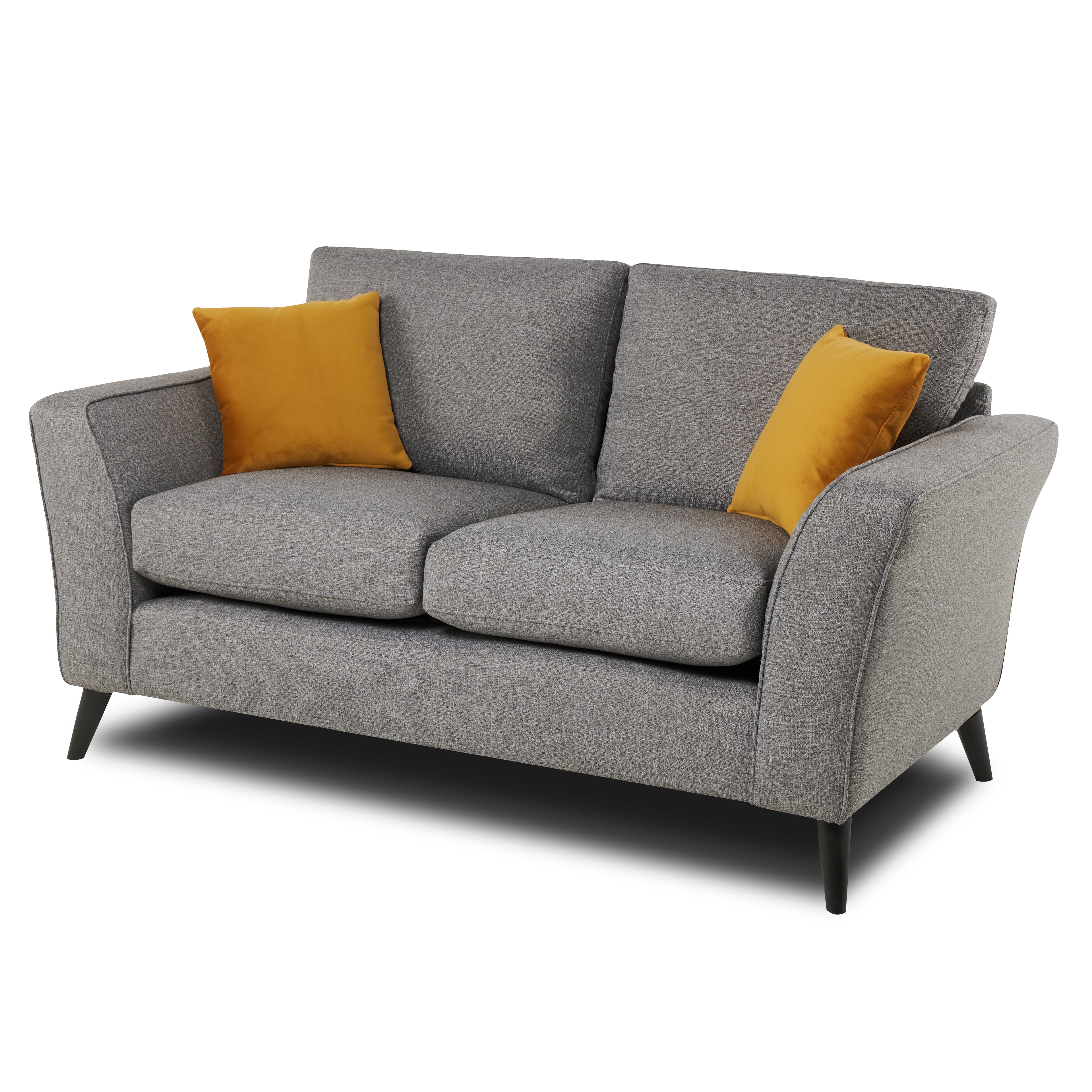 Libby 2 Seater Sofa - Charcoal