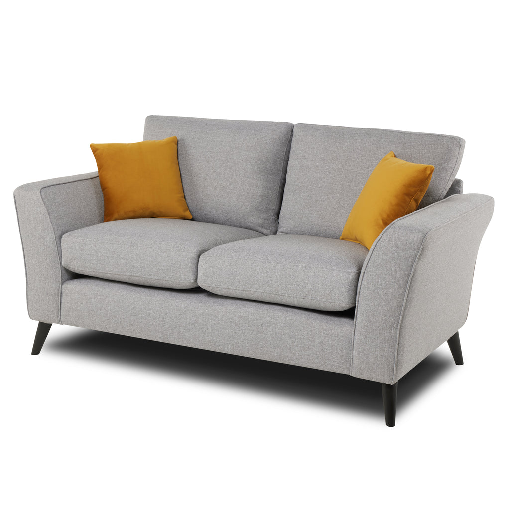 Libby 2 Seater Sofa - Silver