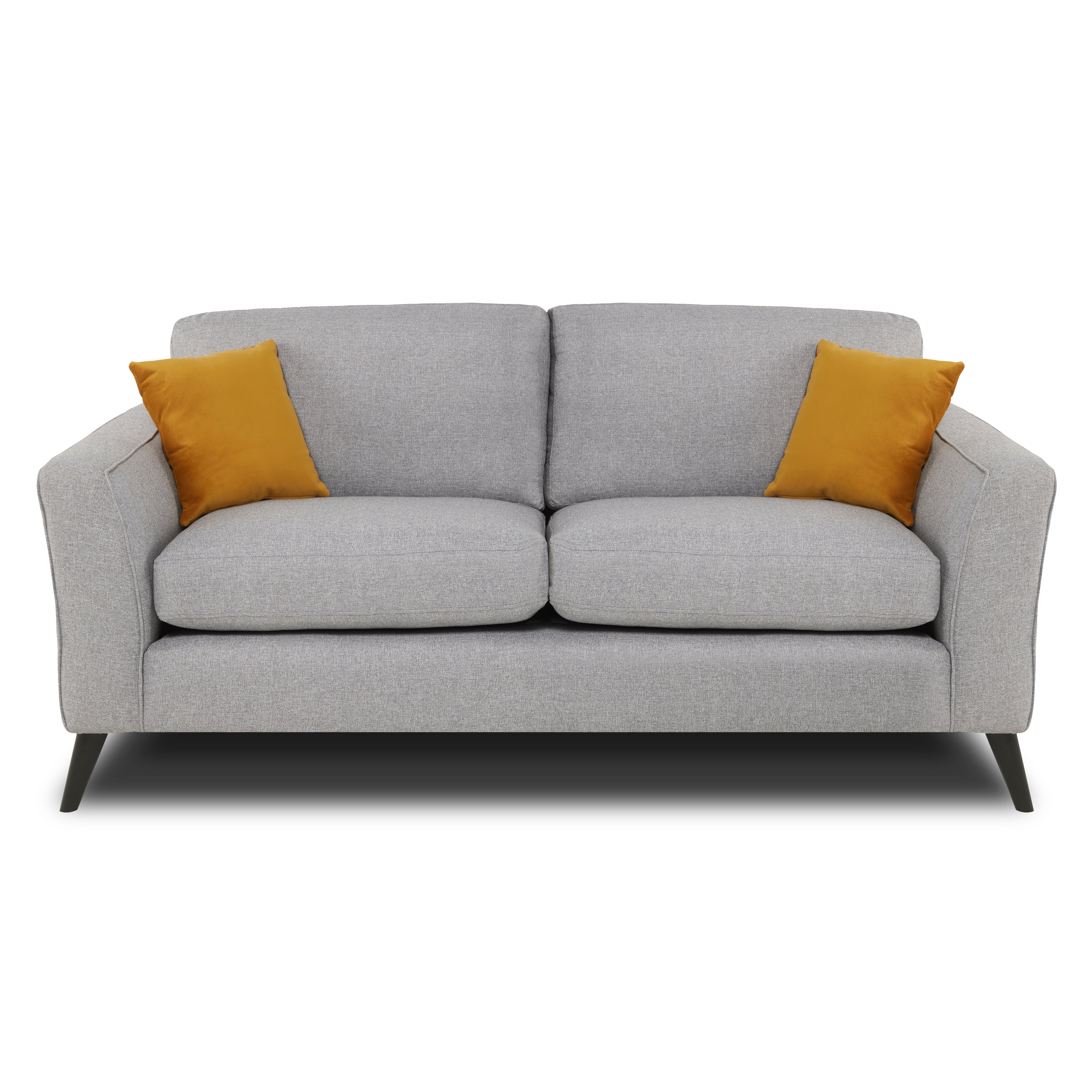 Libby 3 Seater Sofa - Silver