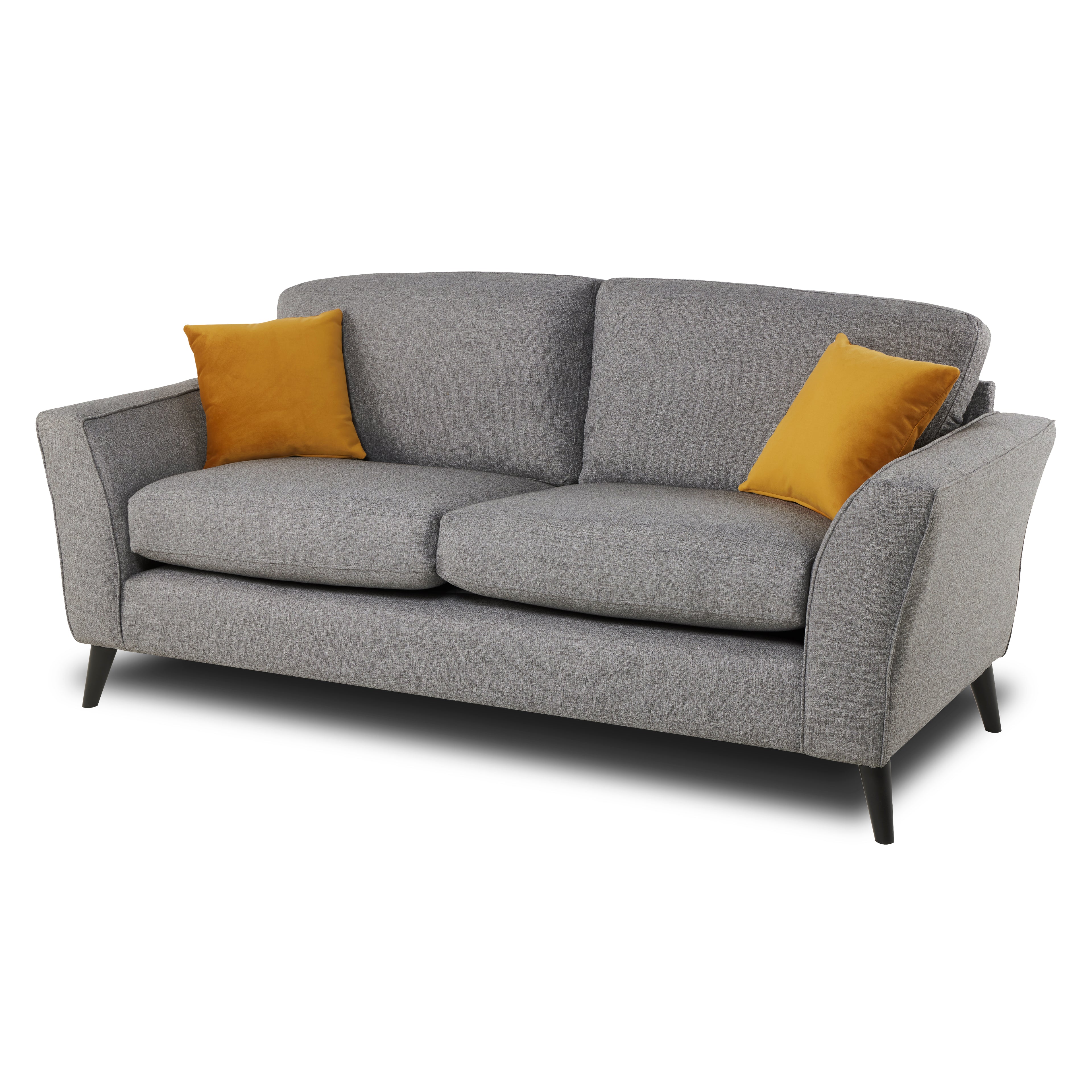 Libby 3 Seater Sofa - Charcoal