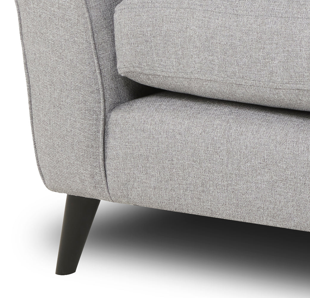 Libby 2 Seater Sofa - Silver