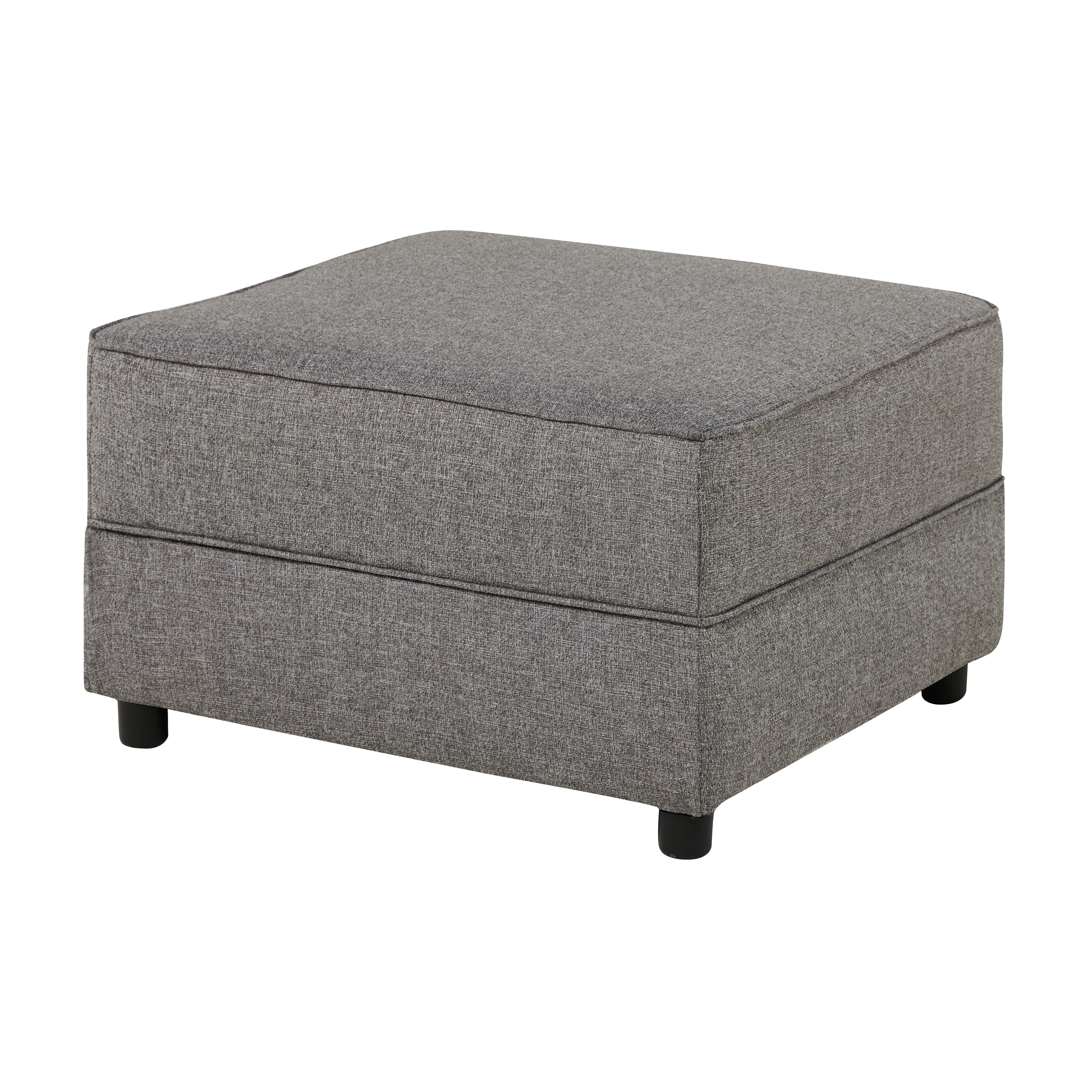 Libby Footstool - Charcoal