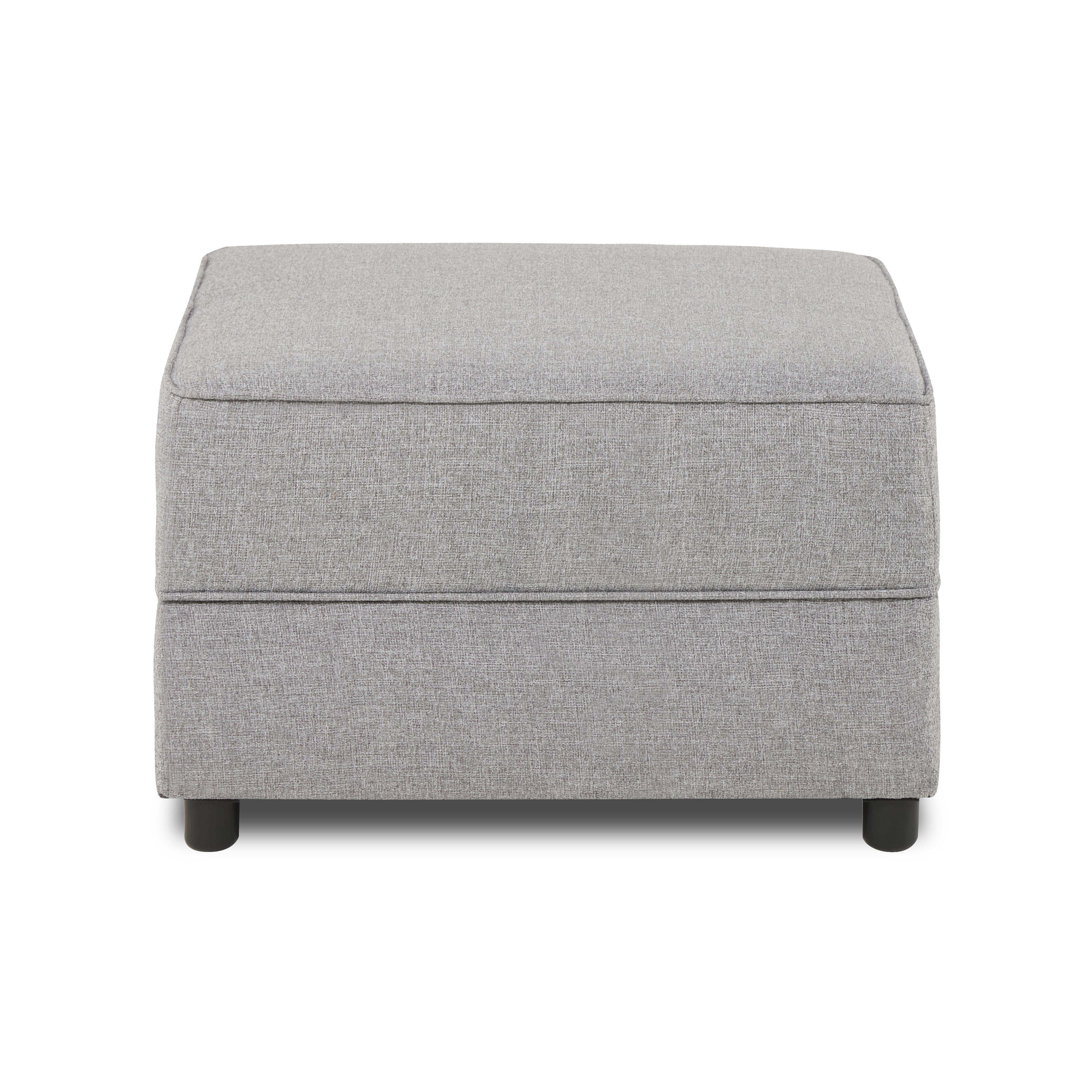 Libby Footstool - Silver