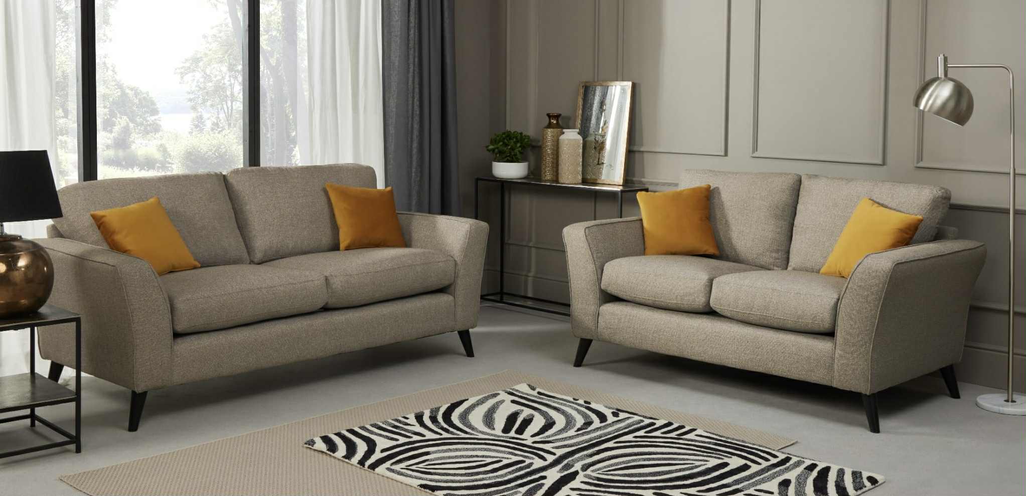 Libby 2 Seater Sofa - Oatmeal