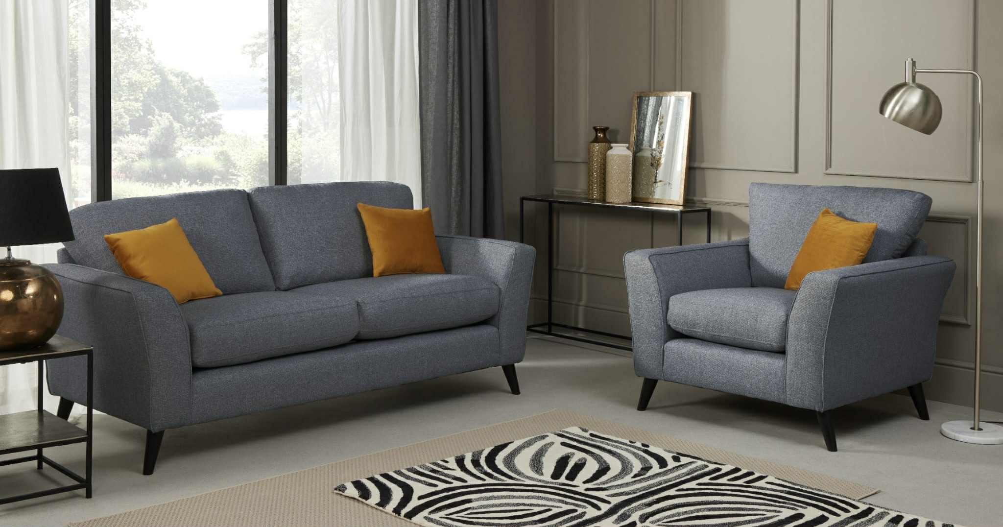 Libby Armchair - Denim