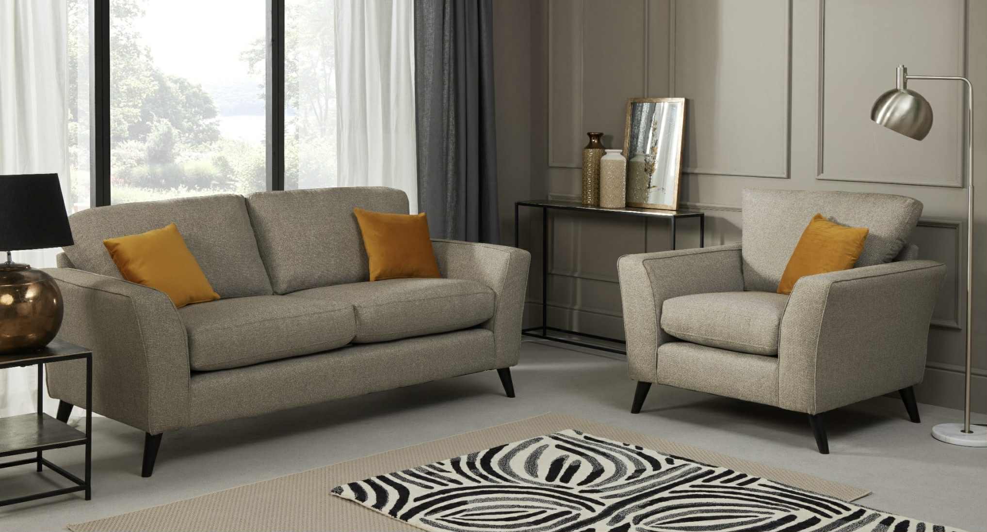 Libby 3 Seater Sofa - Oatmeal