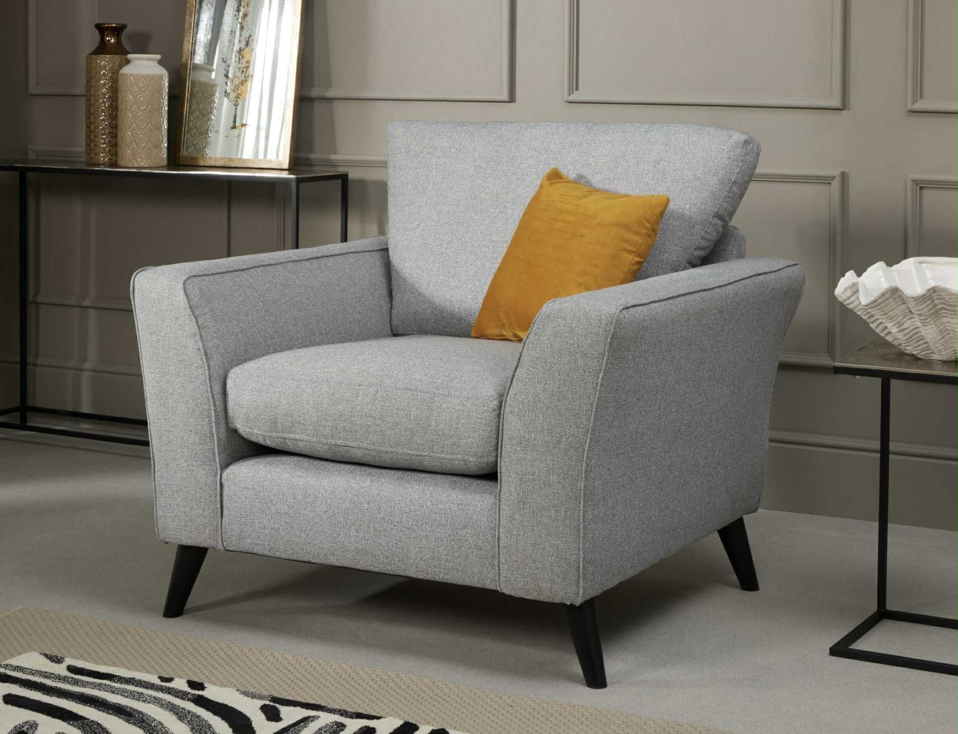 Libby Armchair - Silver