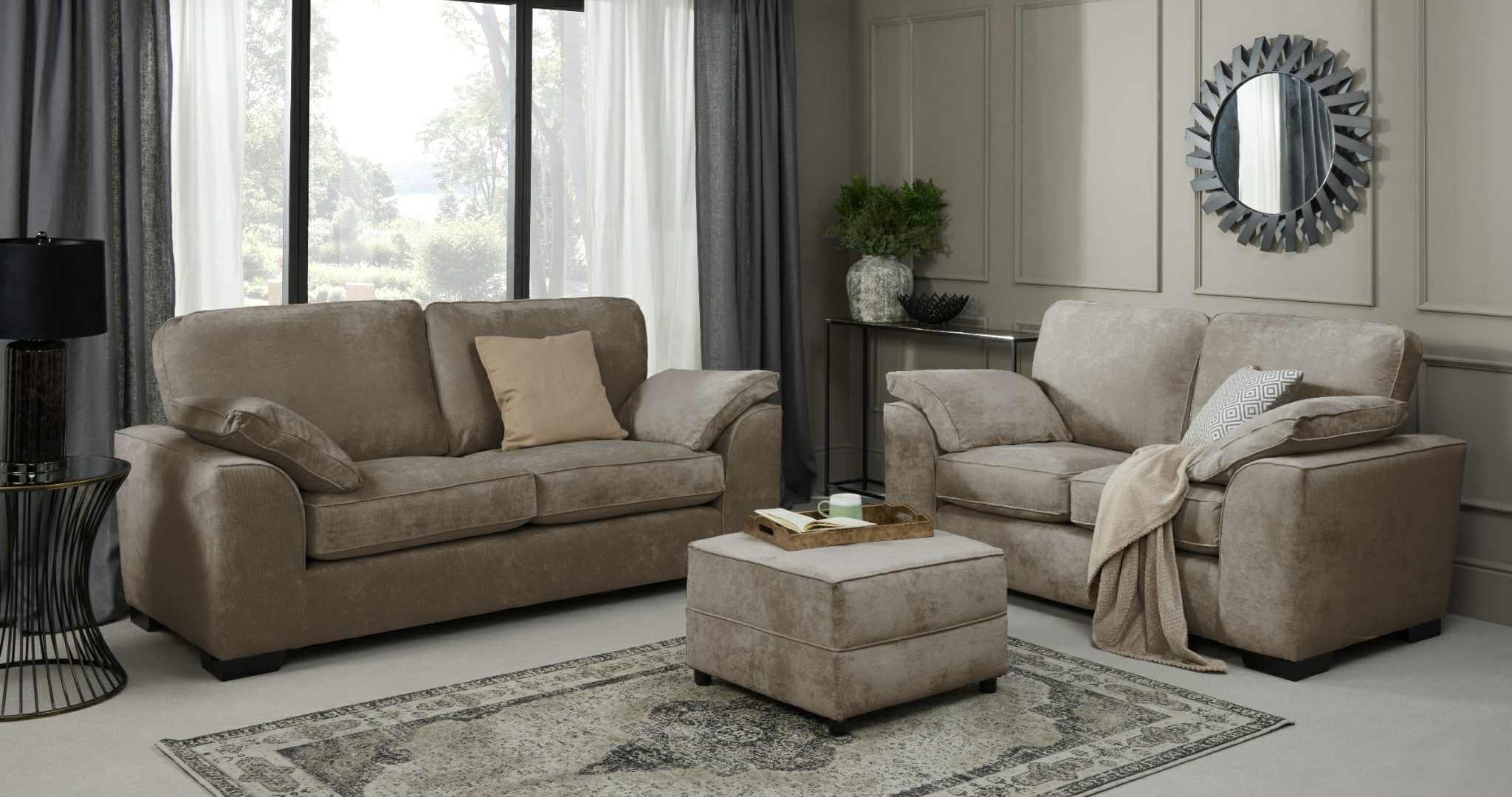 Lawson Footstool - Nutmeg