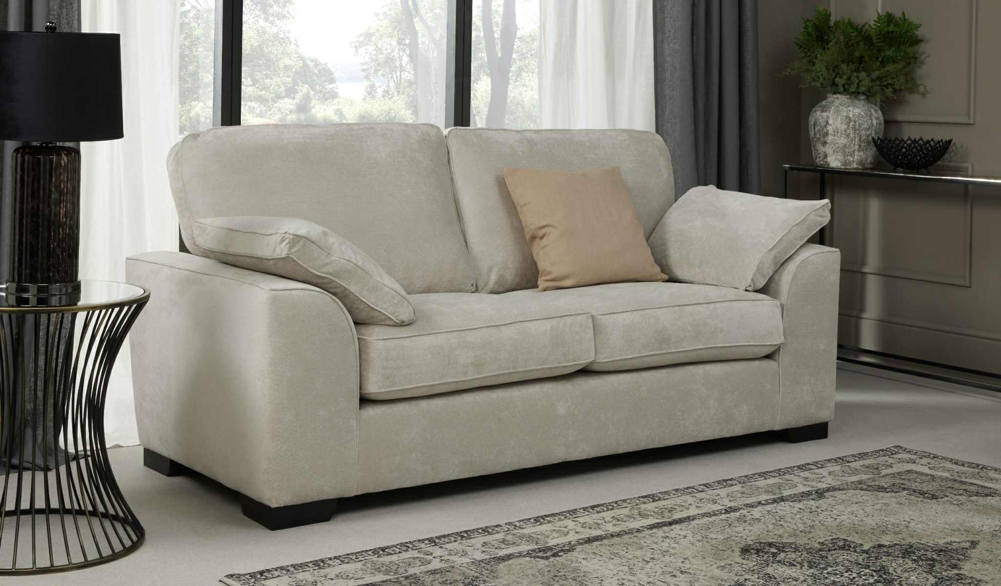 Lawson 3 Seater Sofa - Silver
