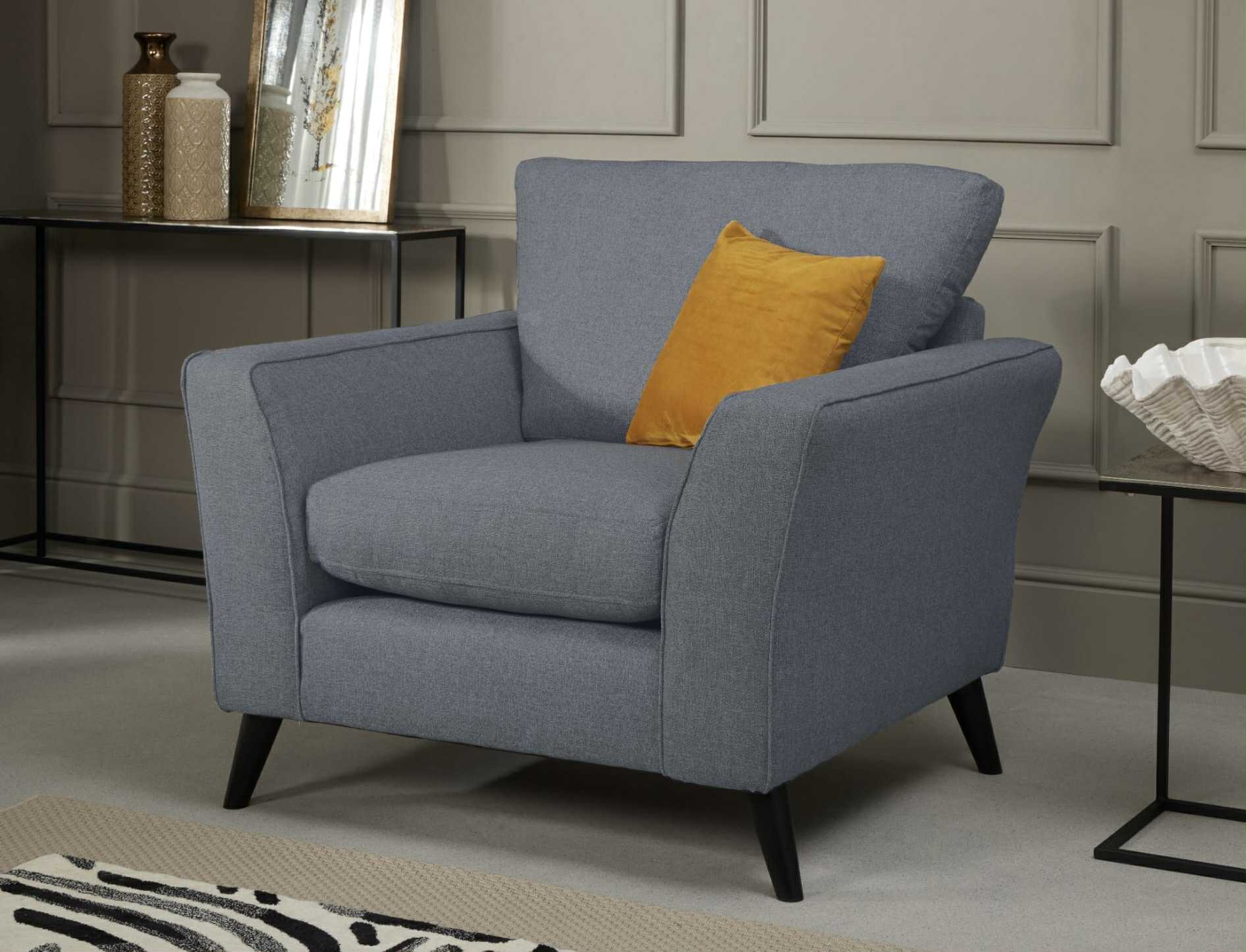 Libby Armchair - Denim